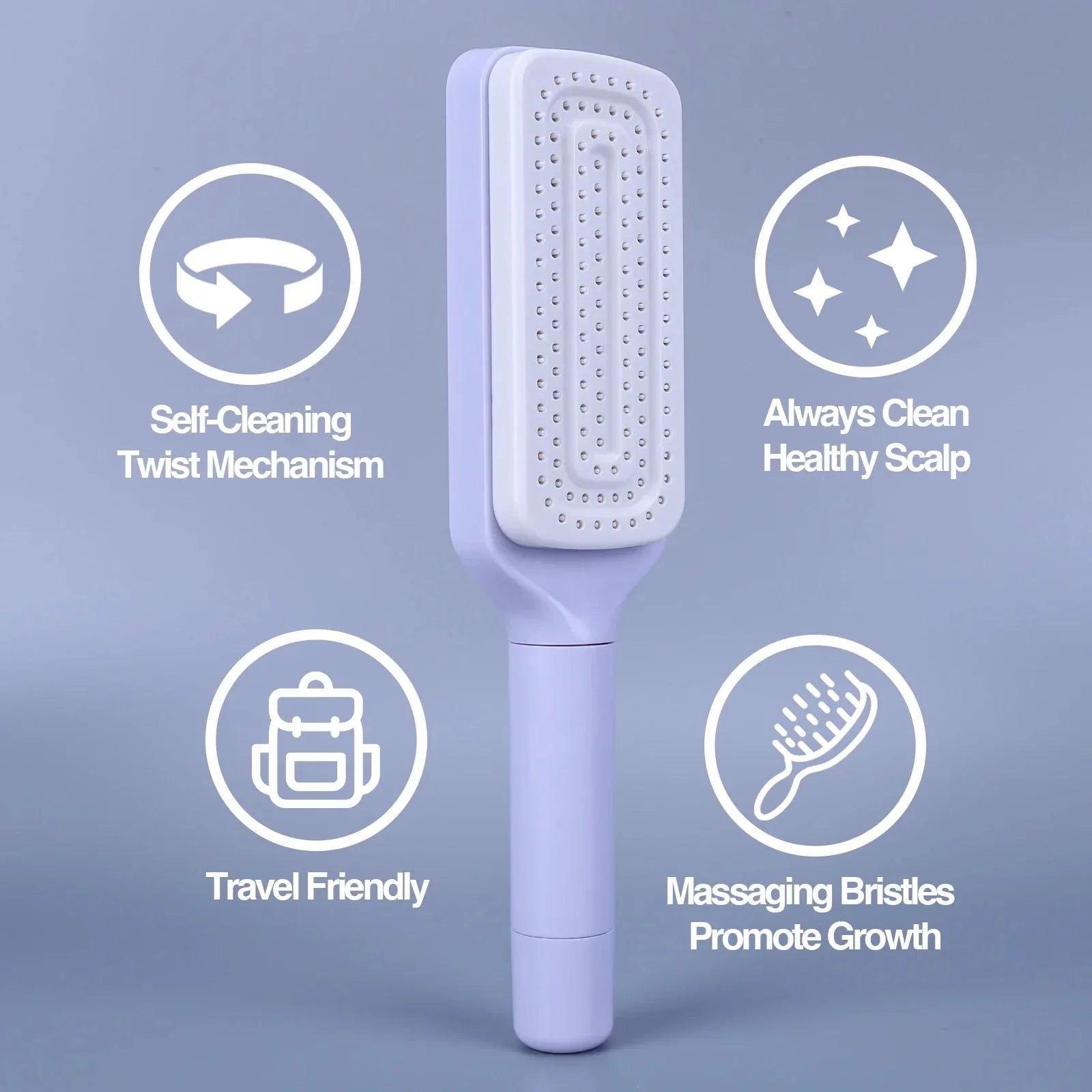 TwistBrush™ | Selbstreinigungsbürste