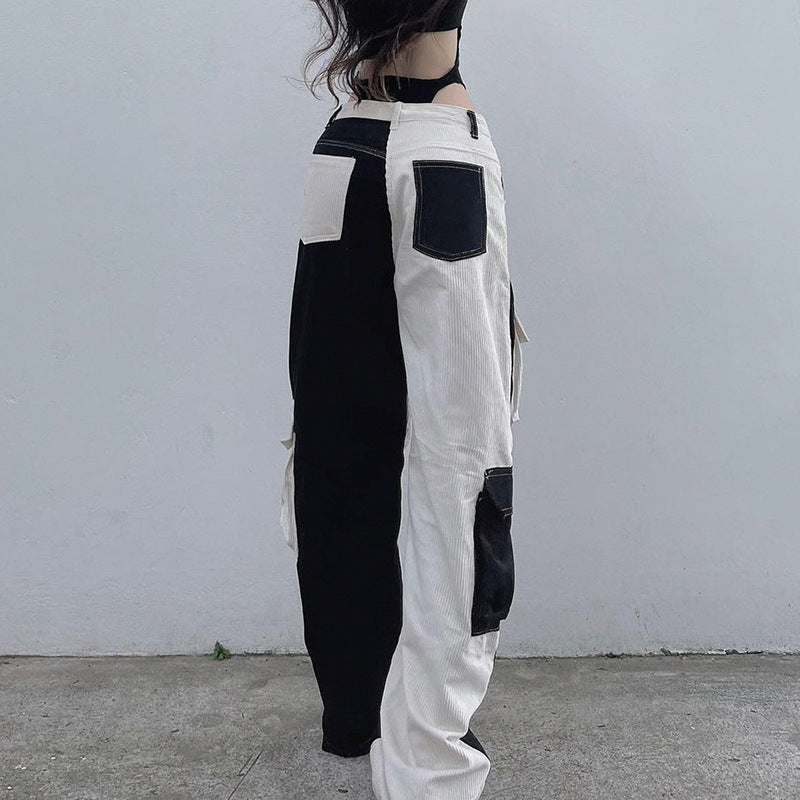 Modische Cargohose™ | Farbkontrast & Vielseitige Taschen