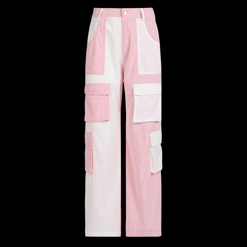 Modische Cargohose™ | Farbkontrast & Vielseitige Taschen
